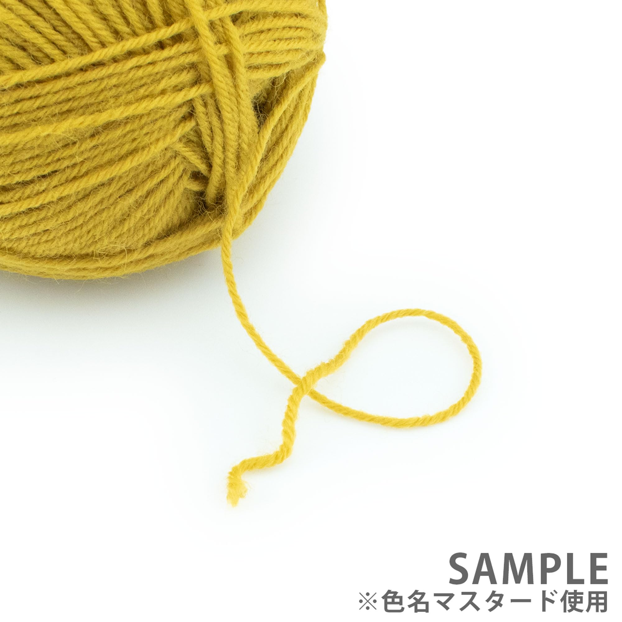 Amazon | 毛糸 KFSオリジナル単色毛糸 4ply ウール混 50g巻 Un42